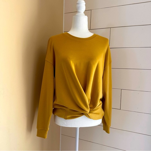 Magaschoni Tops - Magaschoni Womens Top Medium Modal Cotton Long Sleeve Crew Neck Solid Soft